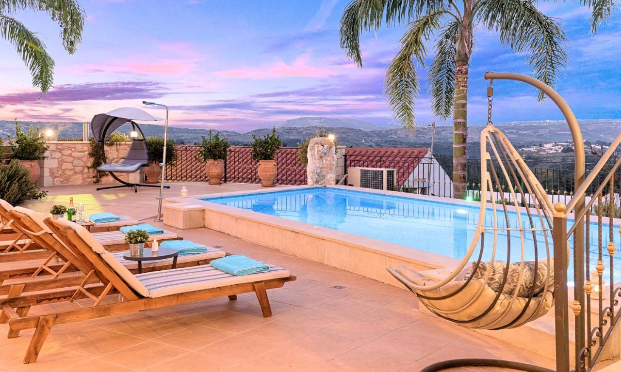 Steve Kois Villa Heated Pool Χανιά Εξωτερικό φωτογραφία