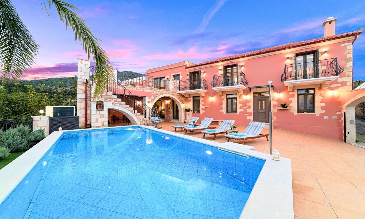 Steve Kois Villa Heated Pool Χανιά Εξωτερικό φωτογραφία