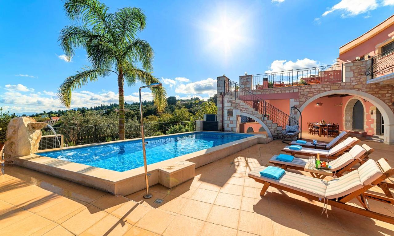 Steve Kois Villa Heated Pool Χανιά Εξωτερικό φωτογραφία